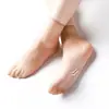 Calcetines de Pierna Crystal Beauty para Mujer en Verano, Calcetines Finos hasta la Pantorrilla, Calcetines con Tono de Piel Uniforme, Calcetines sin Costuras Anti-Enganche a Media Pantorrilla