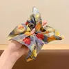 Scrunchie de rede colorido e oversized com alta elasticidade e alto apelo estético, acessório de cabelo multicamadas estilo francês