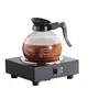 Hervidor Termo Cafetera Calefactora de Doble Cabezal, Calentador de Leche Comercial, Calentador de Café, Termostato Eléctrico para Té de Leche de Hotel y Restaurante