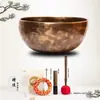Tigela tibetana ferramenta de cura cuidados com a saúde tigela tibetana Nepal feito à mão Himalaia limpador de ouvido tigela de meditação decoração casa nova