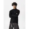 2025 Nuevo Otoño Camiseta de Manga Larga de Modal para Hombre con Cuello Redondo Camiseta Básica Moda y Tendencia Nuevo Estilo