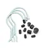 Cable de acero alambre de hierro tapa protectora de alambre de hierro manguito de alambre de hierro manguito goma blanda manguito de tubo anticolisión tapón roscado redondo de 8 mm tapón de extremo tubo de acero