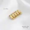 Fivela Magnética Forte Cilíndrica Preserva Cor Banhada a Ouro 18K Material DIY Feito à Mão Fivela de Conexão Magnética para Pulseira Colar Acessórios de Joia