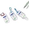 Vendas diretas transfronteiriças da fábrica 2oz60ml50ml gancho de fivela de embarque 1.8oz30ml desinfetante para as mãos álcool gel