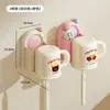 Soporte de pared para cepillo de dientes y vaso de dopamina sin taladro set de vaso para enjuague bucal baño toallero