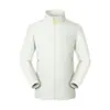 Chaqueta de trabajo con logo impreso, cuello alto ligero, cortavientos, impermeable, para trabajos al aire libre, al por mayor