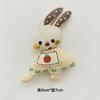 Coreia do Sul Tecido Mori Acessórios de Desenho Animado Avental Coelho Urso Boneca Broche Acessórios de Roupa DIY Boneca