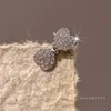 Pinzas de pelo florales de colores estilo coreano, pinzas elegantes y exquisitas para flequillo lateral, pasadores de lazo lindos para niñas