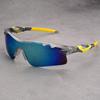 Óculos de sol esportivos de moda para homens e mulheres, óculos de sol à prova de vento para ciclismo, motociclismo, corrida, óculos cruzados, atacado