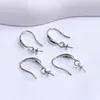 Gancho de Orelha Meio Furo em Ouro 14K Preenchido Preserva Cor Gancho de Ovelha Agulha Vazia Suporte Vazio Acessórios DIY Artesanal Brincos Semi-Acabados Acessórios