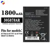 Adequado para bateria de celular Selecline 305878AR 885274/M5016/877946/877977 atacado