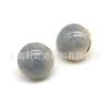 Botão de resina 11,5mm cor de vela combinação metal confuso liga de zinco pé alto botão costurado à mão botão olho de gato atacado