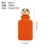 Botellas de Perfume de Vidrio Personalizadas con Terciopelo 30ml 50ml 100ml, Botellas con Atomizador Personalizadas con Terciopelo en Varios Colores