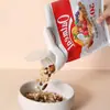 Clip sellador de bolsa de comida boca de descarga grande clip sellador de snacks tipo tapa de botella boca de descarga alimento con artefacto sellador de boca