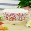 Tigela infantil de porcelana tipo melamina anti-queda resistente ao calor melamina tigela redonda de 5 polegadas louça de desenho animado criativa utensílios domésticos diários