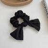 Crema Corazón Dulce Estilo Ballet Lazo de Cinta Anillo para el Cabello de Intestino Grueso Estilo Mori Primavera y Verano Accesorios para el Cabello de Diadema de Gama Alta para Niña