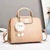 Bolsos de Mujer Más Vendidos Transfronterizos Nuevos Bolsos de Forma Moderna Bolso Cruzado Casual para Hombro para Mujer Bolso de Mano de Cuero Brillante con Relieve de Rombo