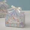 Caja de Dulces de Dibujos Animados Caja de Dulces para Boda Nueva Caja de Empaque de Dulces para Boda Caja Vacía Bolsa Caja de Regalo de Acompañamiento