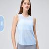 Nuevo Cubre-Ropa de Yoga de Hilo de Bambú de Verano con Diseño Hueco en la Espalda, Top Deportivo de Cuello Redondo para Mujer, Ropa de Fitness y Yoga de Manga Corta para Verano