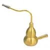 Hookah de Cobre Puro Filtro de Agua de Doble Propósito Bolsa de Hookah de Latón Pipa de Hookah Metálica para Hombres Hecho a Mano