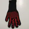 Horno de Alta Temperatura para Barbacoa, Horno de Microondas, Guantes Protectores de Silicona de Doble Capa para Barbacoa