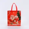 2026 Nova Bolsa de Mão de Natal Papai Noel Presente Pequena Sacola de Embalagem de Presente Bolsa de Tecido Não Tecido de Natal