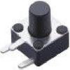 Interruptor tátil 6X6 patch quatro pinos 4X4 interruptor de membrana 3X6 botão reset brinquedo interruptor de toque 6*6 à prova d'água