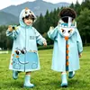Capa de Chuva Infantil Jardim de Infância Desenho Animado Fofo Novo Estilo Meninos Meninas Escola Primária Deslocamento Especial Impermeável Capa de Chuva para Exterior