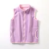 Chaleco de Felpa para Niños para Otoño e Invierno Chaleco Grueso y Cálido para Bebés Niños y Niñas Ropa Exterior Grande al por Mayor Camisa con Cremallera