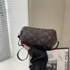 Bolso Almohada Patchwork Retro para Mujer, Bolso de Hombro Versátil de Moda Europea y Americana de Alta Gama, Bolso Cruzado Estampado para Viajar para Mujer