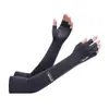 Protección Solar para Conducir y Montar Mangas de Hielo Guantes de Seda de Hielo de Verano Para Llevar Pesca Exterior Protección de Brazos Anti-UV Mangas de Hielo Extendidas