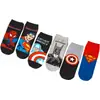 Calcetines de Héroe de Dibujos Animados para Hombre al por Mayor Comercio Exterior Calcetines de Barco de Moda para Mujer Batman Dibujos Animados Cuatro Estaciones Europeos y Americanos Calcetines de Algodón Calcetines Cortos