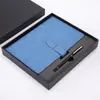 Set de Cuaderno con Hebilla A5 Spot del Fabricante Bloc de Notas de Imitación de Cuero para Negocios Bolígrafo para Firmar Caja de Regalo Caja Vacía para Cuaderno
