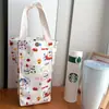 Bolsa de Almuerzo Impermeable de Dibujos Animados Linda y Creativa Bolsa para Taza Bolso de Mano Bolsa para Tetera Portátil Bolsa para Lonchera Bolsa de Almacenamiento Universal para Exteriores