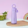 Taza Térmica Creativa Nueva de Acero Inoxidable 316 para Mujeres con Cadena Colgante de Aspecto Elegante Taza de Pétalo Bolso Sencillo Tumbler