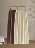Pantalones Cropped Rectos de Lino Tencel, Estilo Delgado de Verano, Cintura Elástica, Corte Holgado, Pantalones Casuales Versátiles Yamamoto para Tallas Pequeñas