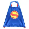 Capa de Héroe de Halloween para Niños Anime Iron Man Superman Capitán América Iron Man Hulk Capa Capa