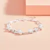 Pulseira Folha de Ginkgo Estilo Novo de Três Ouriveses Essencial Outono e Inverno Joias de Nicho Estilo Coreano Temperamento