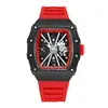 Novo Relógio Richard Formato Barril AliExpress Relógio de Pulso Quartz Transfronteiriço Relógio Masculino de Silicone Relógio de Pulso Esportivo de Negócios Masculino