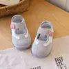 Zapatos de Malla para Bebés y Niñas Pequeñas 2026 Primavera/Verano Nueva Versión Coreana Diseño de Gato 0-3 Años Zapatos Suaves para Niñas Pequeñas