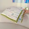 Juego de Cuatro Piezas de Colcha de Verano Grado Maternal e Infantil Clase A, Colcha de Gasa de Doble Capa Lavable para Aire Acondicionado de Verano, Colcha para Estudiantes y Niños al por Mayor