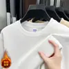 Moletom Masculino Outono Inverno Nova Temporada Descente Algodão Gola Redonda Pulôver Cor Sólida Manga Longa Casual Versátil Solto Camada Base Top