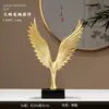 Nuevo Adorno Artesanal de Resina de Pez Dorado Estilo Chino "Abundancia Año tras Año" para Decoración del Hogar, Entrada y Gabinete de Vino con un Toque de Alta Gama