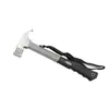 Martillo de Suelo Multifuncional para Exteriores Martillo para Tienda de Campaña Cortina de Cielo Acero de Alto Carbono Martillo Doméstico Extractor de Clavos de Tierra