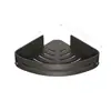 Prateleira Triangular sem Furos para Banheiro e Vaso Sanitário Rack de Armazenamento de Parede Estilo Luxo Leve Bandeja de Armazenamento para Artigos de Higiene Pessoal