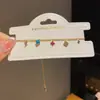 Pulseira Borboleta de Zircônia Estilo Coreano 2025 Estilo Quente Pulseira Doce e Exquisita Moda Feminina Pulseira Versátil Luxo Acessível e Sensação de Alto Padrão