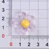 Accesorios de Resina Transparente con Flor Hueca Pasador Pegamento Crema Funda para Teléfono Materiales DIY Directo del Fabricante