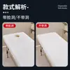 Sábanas desechables para salones de belleza, tamaño grande, engrosadas, impermeables, a prueba de aceite, transpirables, resistentes a la suciedad, con orificio para la cara, sábanas para camilla de masaje al por mayor