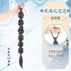 Novo Estilo Chinês Trançado Estilo Antigo Bolha Trança Longa Hanfu Cheongsam Boxe Torção Cabelo Artificial Rabo de Cavalo Peruca Trança