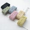 Encaje de Malla Bordado de 3 cm Cinta Usable Hecho a Mano diy Material para Horquillas Lazo Accesorios para el Cabello Accesorios para la Cabeza